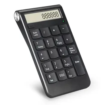 

2.4G USB Wireless Numeric Keypad 20 Keys Digital Keyboard Laptop Computer Mini Numpad Portable Travel Home Office Keypad