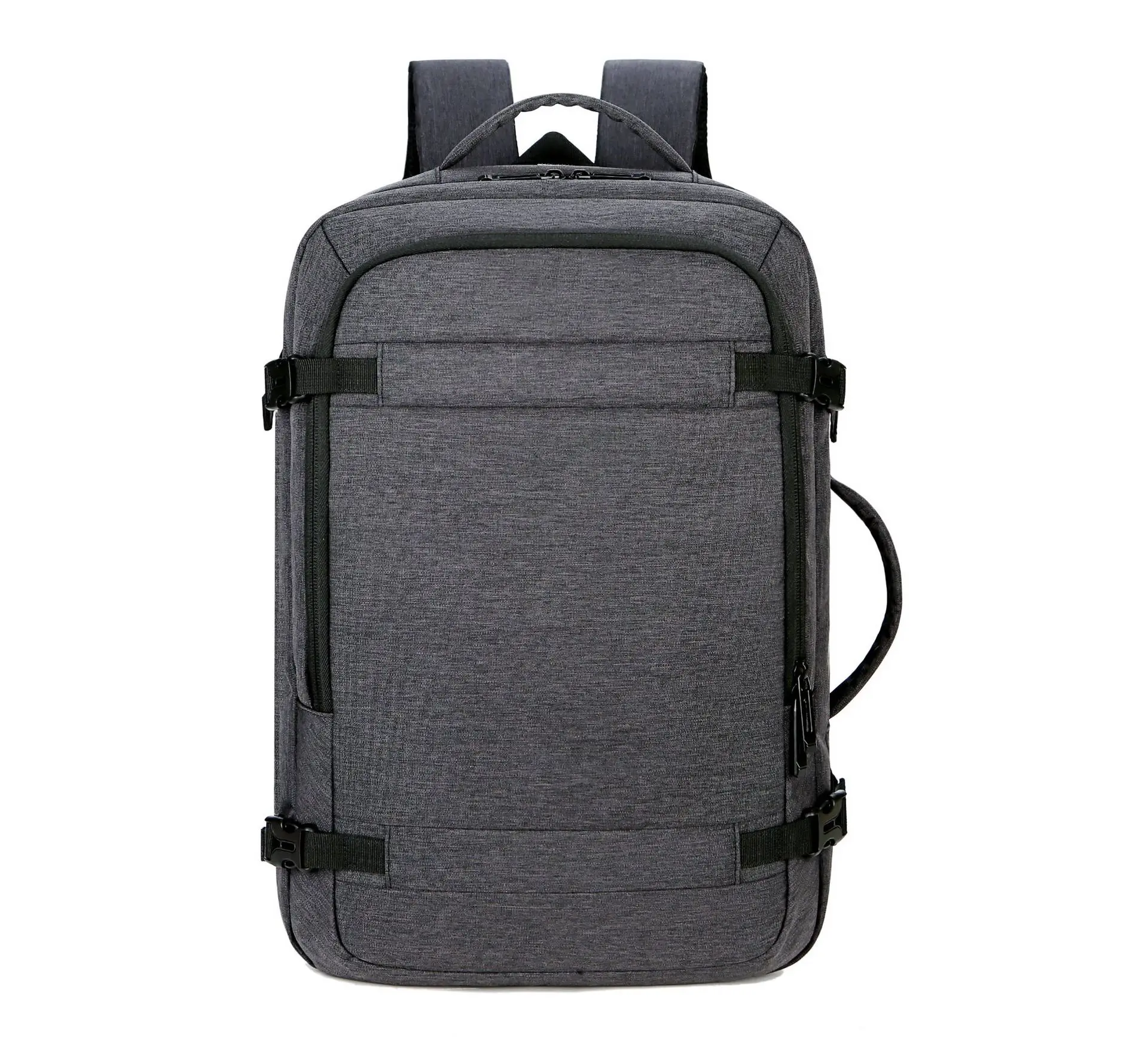 

2019 New Style Waterproof Oxford Cloth Men Business Hand Shoulder Backpack Office USB Computer Backpack