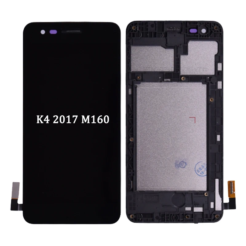 Cena Do LG K4 2017 M160 wyświetlacz LCD z ekranem dotykowym digitizer z montażem ramy lub LCD bez ramki do K4 2017 darmowa wysyłka