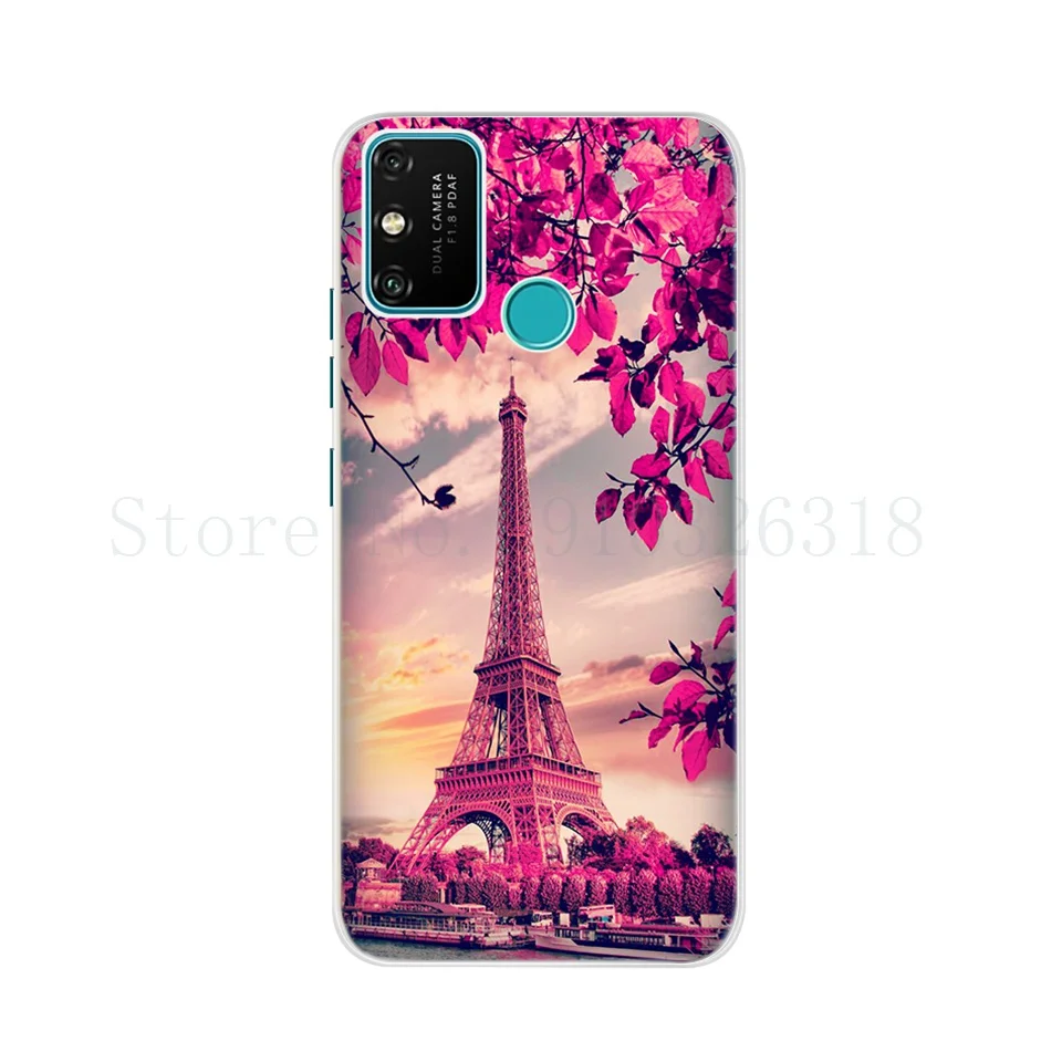 site Durven Bedoel Animal Flower Case For Huawei Honor 9a Gsm / Hspa / Lte Shockproof Silicone  Soft Thin Phone Cover Bumper For Honor 9a 6.3" - Mobile Phone Cases & Covers  - AliExpress