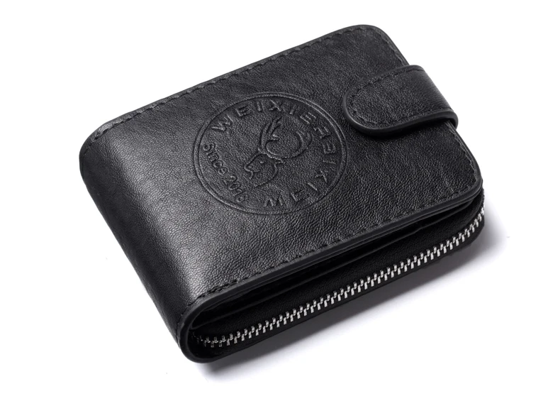 SHUJIN Leather Card Wallet Men Business Bank Card Holder Thin Credit Card Case Convenient Small Cards Pack Cash Pocket NEW