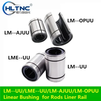 

10pcs/lot LM8UU LM10UU LM16UU LM6UU LM12UU LM3UU Linear Bushing 8mm CNC Linear Bearings for Rods Liner Rail Linear Shaft parts