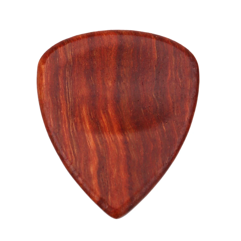 Red Sandal Wood Guitar Pick Plectrum Part for Musical Instruments Accessory
