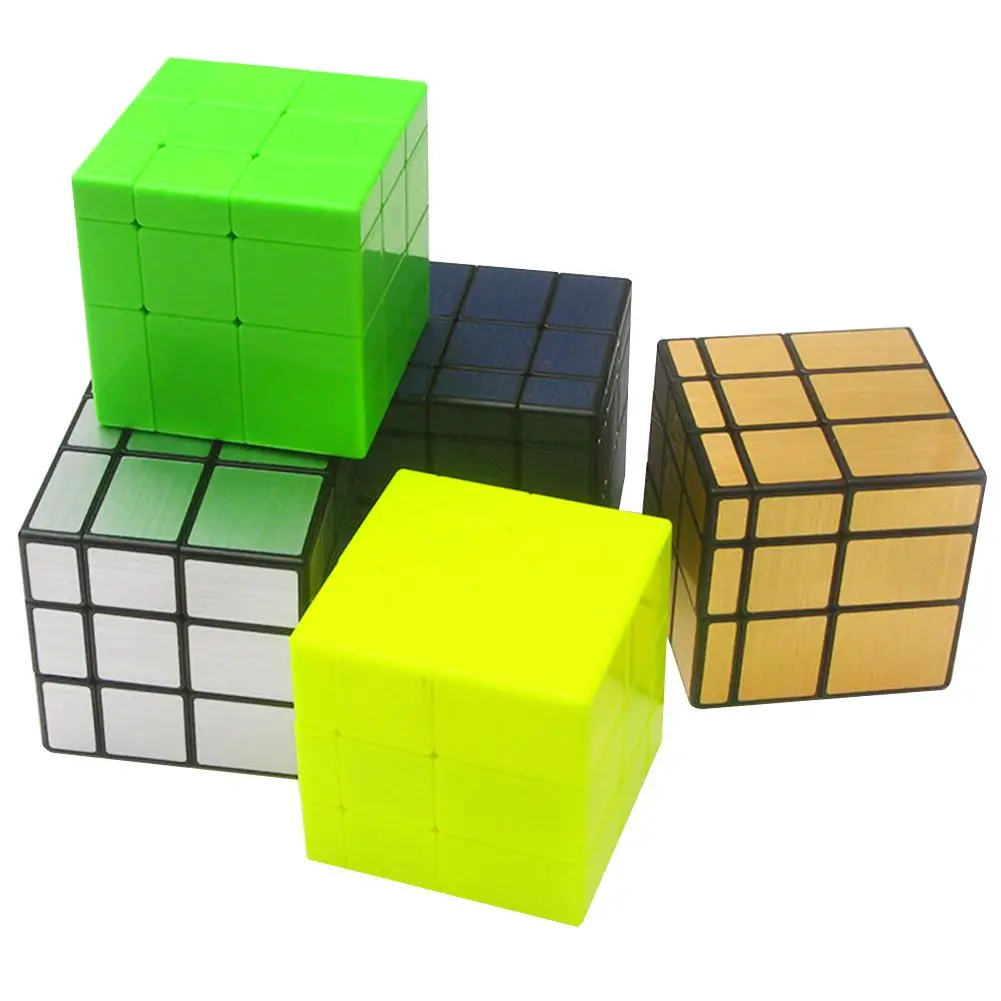 GloryStar 3x3x3 Mirror Cube Magic Speed Puzzles, ABS Ultra-smooth Professional Cube Smart Brain Teaser Toy Game Gifts