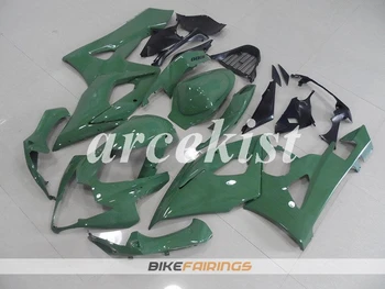 

Injection New ABS Motorcycle Full Fairings Kit Fit For SUZUKI GSX-R1000 K5 2005 2006 05 06 GSXR1000 body set Custom Green