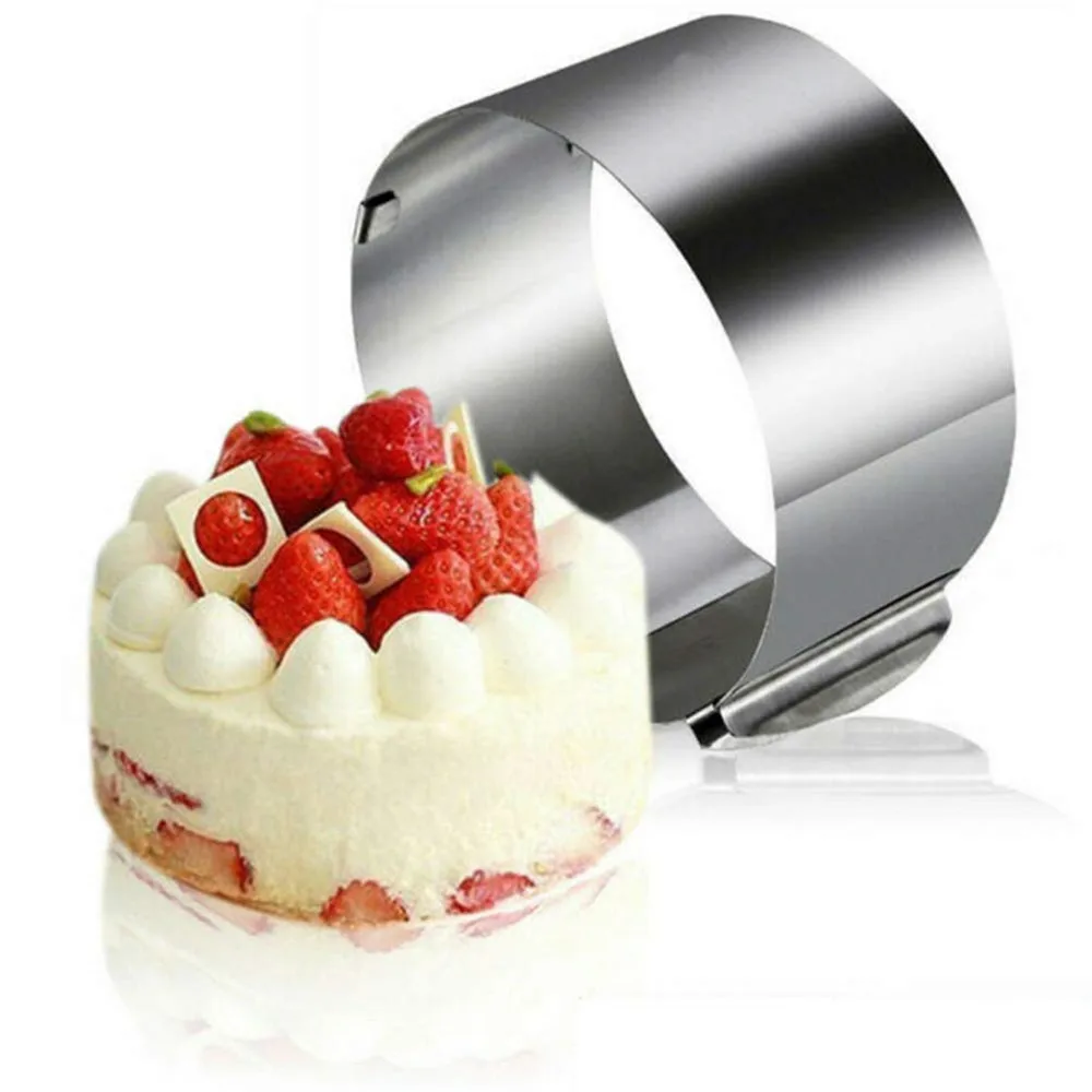 Paste-Film Dessert-Decoration Baking-Tools Mousse-Ring Kitchen-Accessory Round-Mold Cake-Border