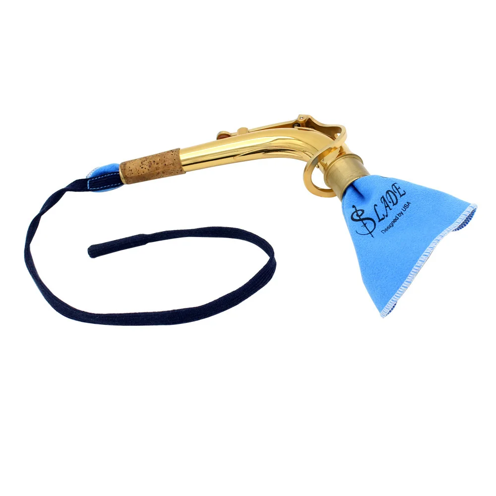 Saxophone Cleaning Cloth Woodwind Musical Instrument Accessories Piccolo Flute Clarinet Sax Wiping Cloth for Inside Tube 6 Color