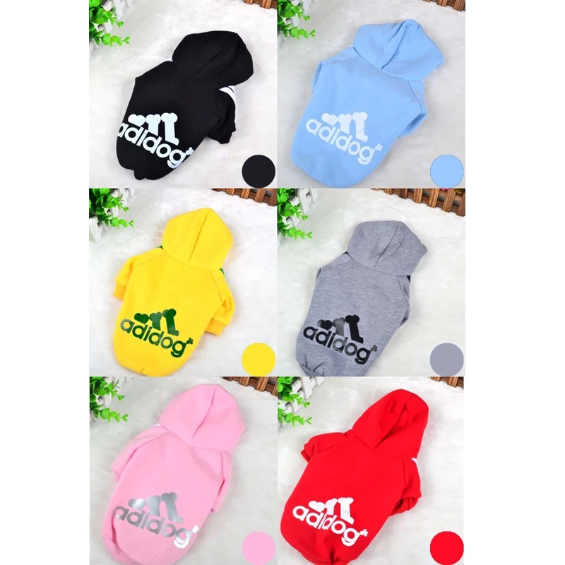 Модная толстовка с капюшоном для собак зимняя одежда пальто куртка из хлопка Ropa