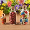 10pcs 12-110ml Glass Bottles With Cork Small Transparent Mini Empty Glass Vials Jars Container Clear Food Botlles Eco-Friendly 3
