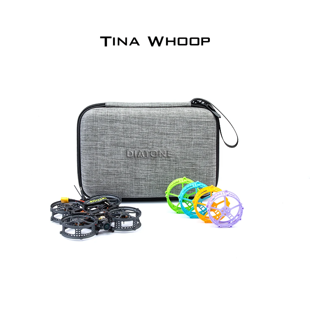 US $147.83 Diatone Hey Tina Whoop 8500kv 86mm Mamba F4 Fc Esc 23s Fpv Racing Drone Betaflight Rc Hobbies Drones Quadcopter With Camera