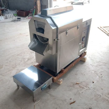 

Commercial Chestnut Baking Machine Cashew Peanut Roaster Almond Cocoa Beans Nut Roasting Machine