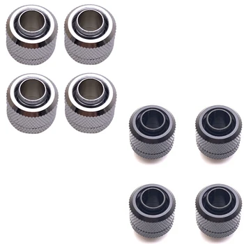 

Computer Water-Cooled Connector 30Mm Thick Hose Quick-Twist Connector 9.5/12.7Mm Id/Od Fittings 4Pack