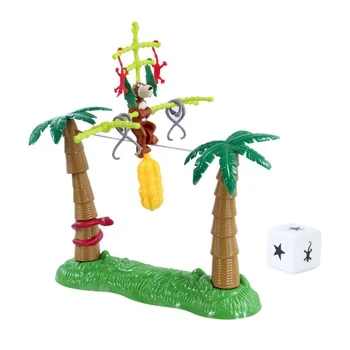 

Children's board game monkey walking wire educational toy intellectual balance game family party games