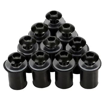 

10Pcs 5mm Motorcycle Screw Accessories Universal Windshield Screw Fixing Decorative Nut