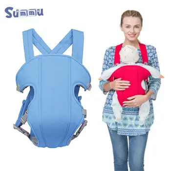 

2-30 Months Breathable Front Facing Baby Kangaroo Adjustable Safety Carrier Baby Carrier Comfortable Sling Backpack Pouch Wrap