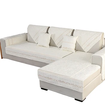 

Flower Sofa Cushion Sofa Towel Cushion Slipcovers Pad Non-slip Couch Cover Seat Mat Washable Sofa Covers for Living