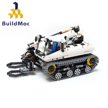 

BuildMOC Excavation Dual use Machine New Telehandler MOC 4704 Crawler Grabber Turbo Construction Truck Vehicles DIY Creative