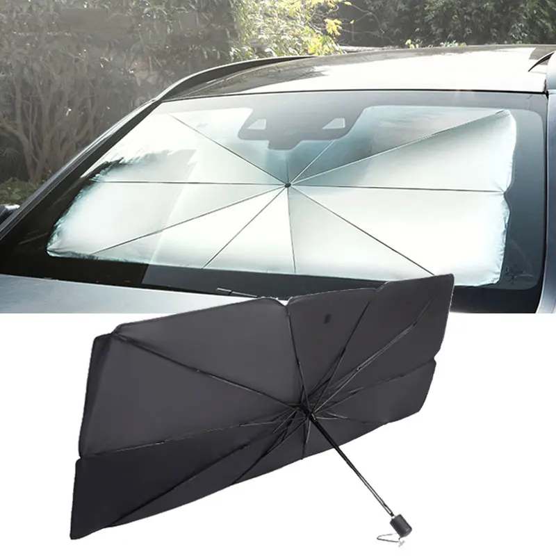 Car Windshield Cover Interior Front Window Sun Shade Covers Umbrella