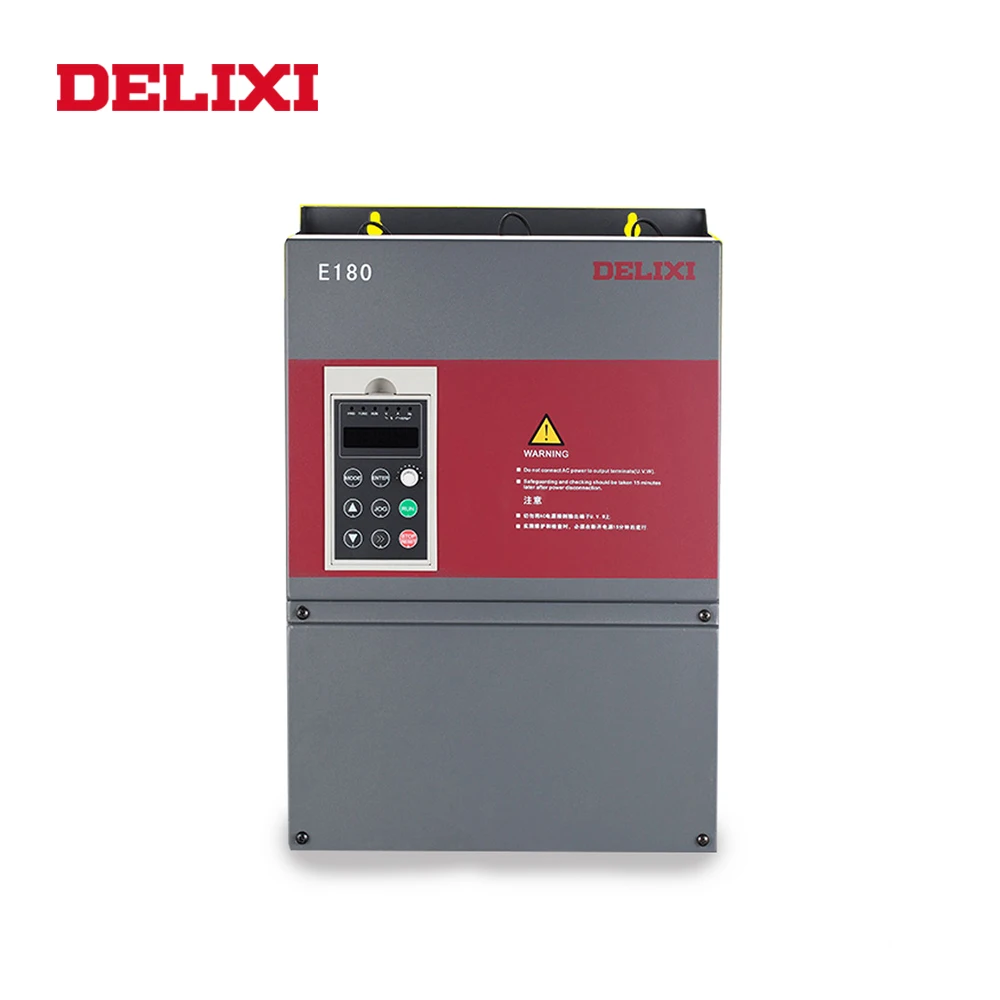 DELIXI E180 преобразователь частоты AC 380V 55kw 50HZ 60HZ Трехфазный привод Скорость
