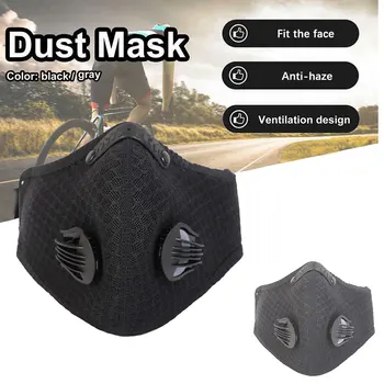 

Blacm Bicycle Mask Washable Reusable Mask Half Face Dustproof Bicycle Mask With Respirator Cycling Face Mask mascarillas