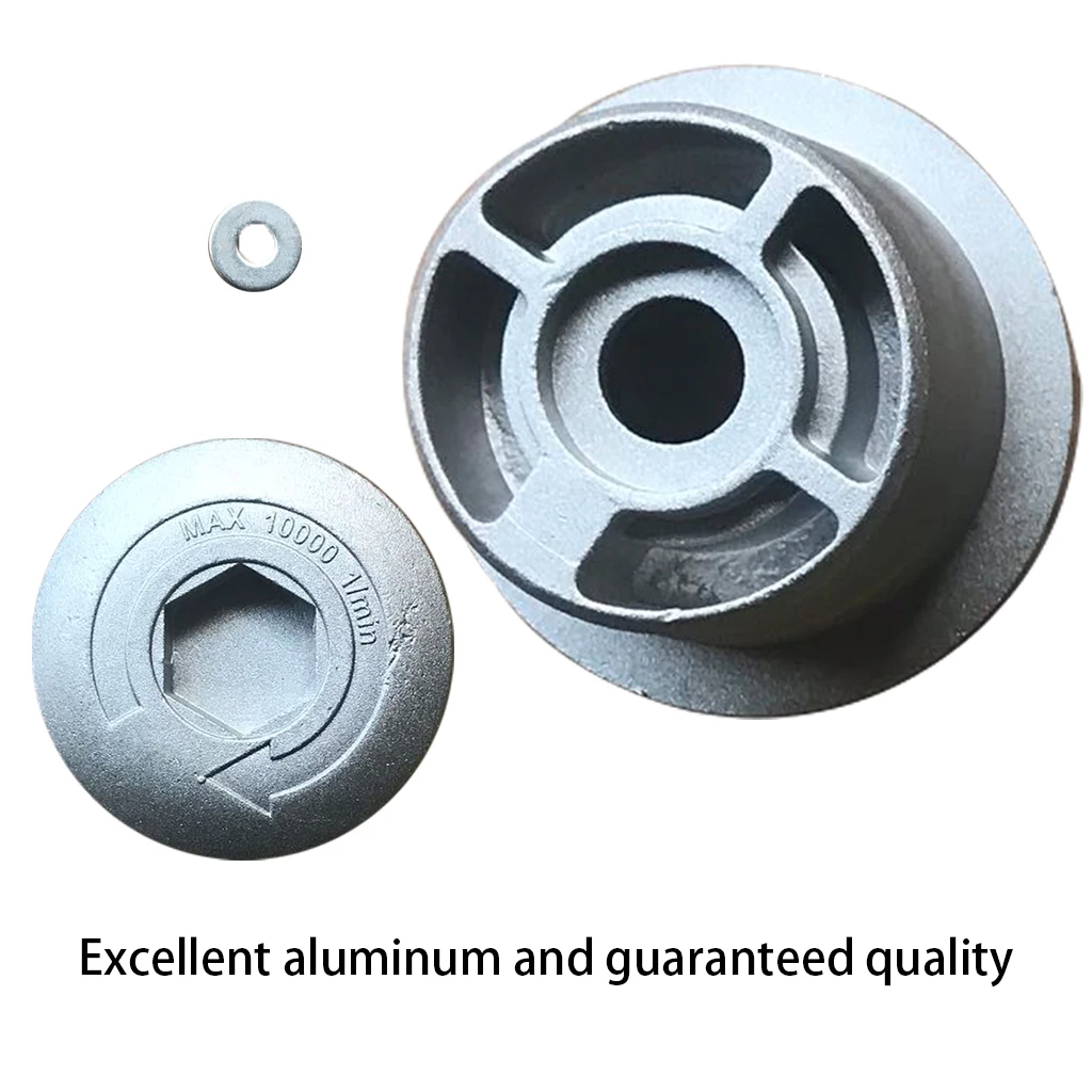Universal Trimmer Head Aluminium Strimmer Head Trimmer Heads String Set Grass Brush Cutter Accessory 1 Pcs