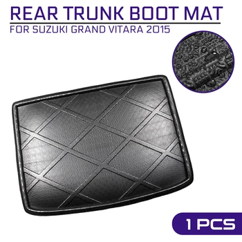 

Car Floor Mat Carpet For Suzuki Grand Vitara 2015 Rear Trunk Anti-mud Cover