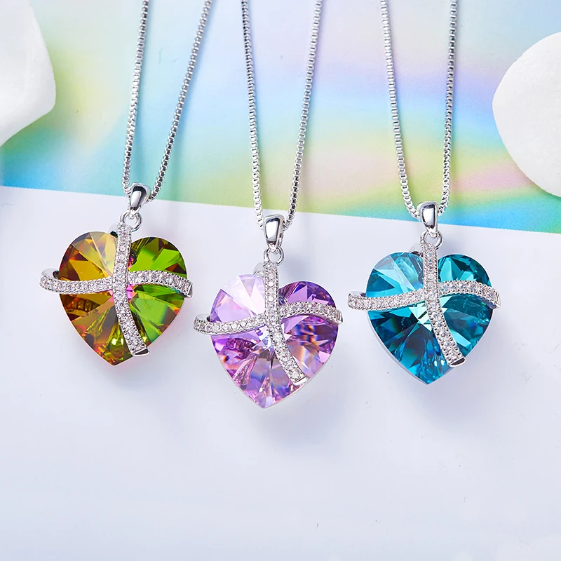 CDE Fashion Jewelry Purple Crystal 