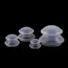 HANRIVER new FDA material silicone cupping household high transparent LFGB vacuum cupping four-piece set 2