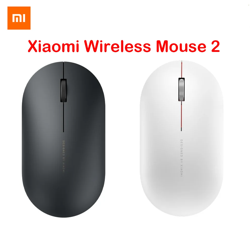 Беспроводная мышь Xiaomi Mi 2 портативная игровая 1000 точек/дюйм 4 ГГц Wi Fi Link оптическая