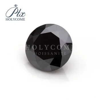 

3.5mm 2020hotsale moissanite supplier Black Round cut Moissanite for Moissanite diamond ring factory direct supplying wholesale