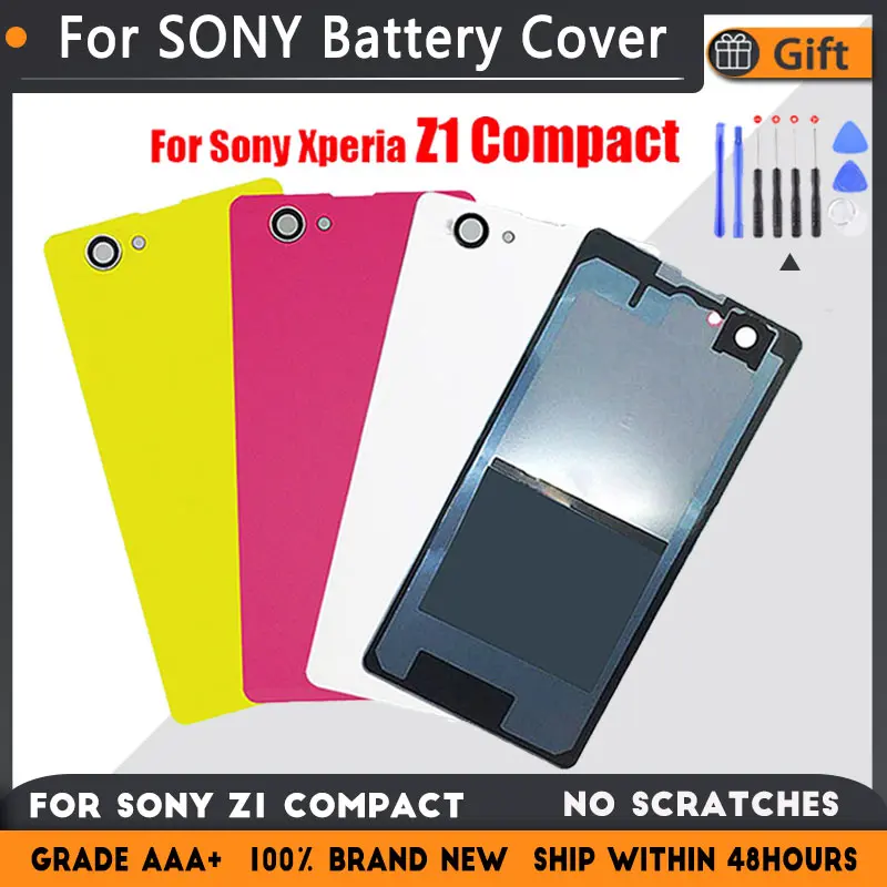 Задняя крышка батарейного отсека для Sony Xperia Z1 Compact D5503 550 SO-02F запасные части |