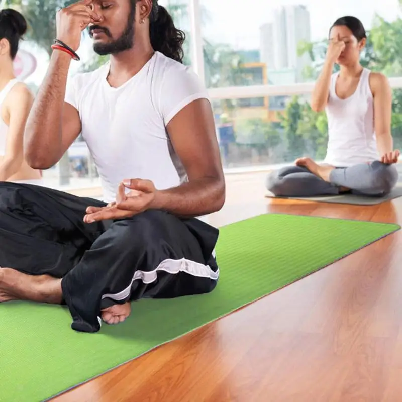 1830*61*6mm TPE Tasteless Non-slip Yoga Mats Sports Fitness Body Building Pilates Pads For Beginner  Fitness Gymnastics Mats