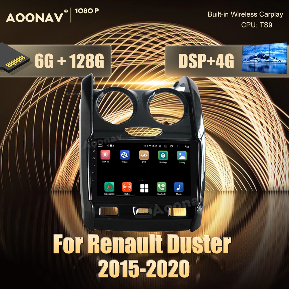 Автомагнитола 2 din Android 10 для Renault Duster 2015-2020 автомобильное радио мультимедийная