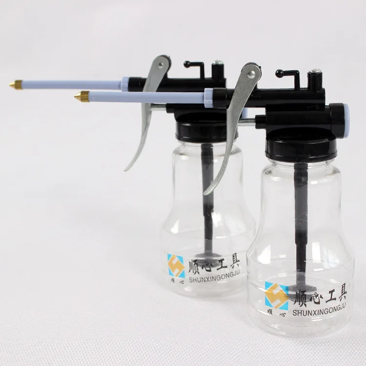 Масляный чайник высокого давления, масляный пистолет, масленка, алюминиевая крышка, прозрачный распылитель для мойки, ручные инструменты