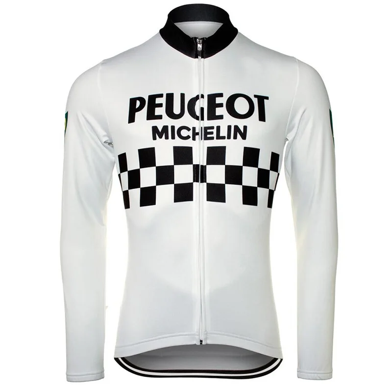 Men Cycling Jersey Summer Mtb Jersey camisa ciclismo Lycra Bike Jersey long Sleeve maillot ciclismo hombre - Цвет: Розовый
