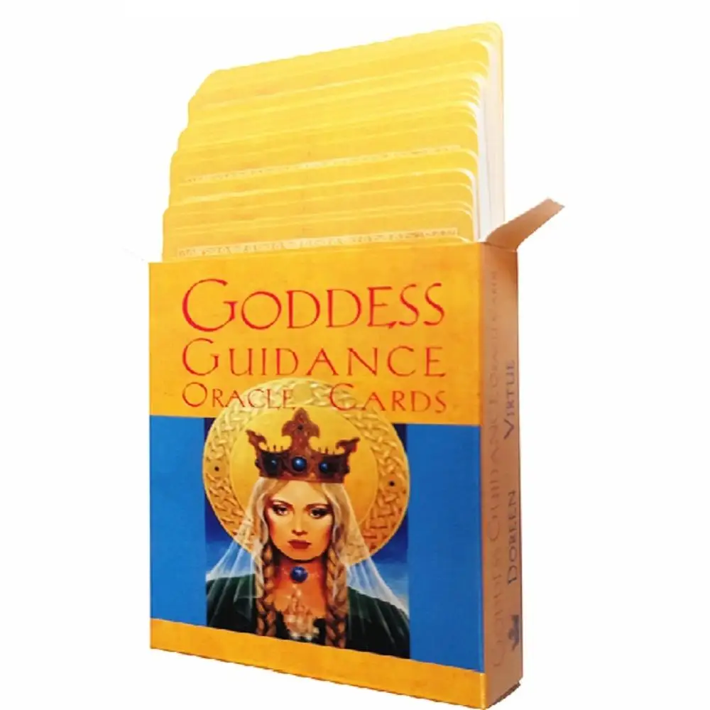44 53 шт Goddess/энергии/Wisdom/Вселенная Oracle карт колода руководство Гадания и
