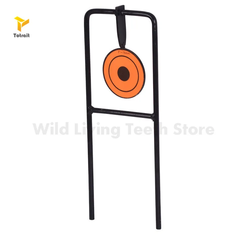 3 Pieces Stainless Steel Spinner Target Mixed Size for Shooting Practice 