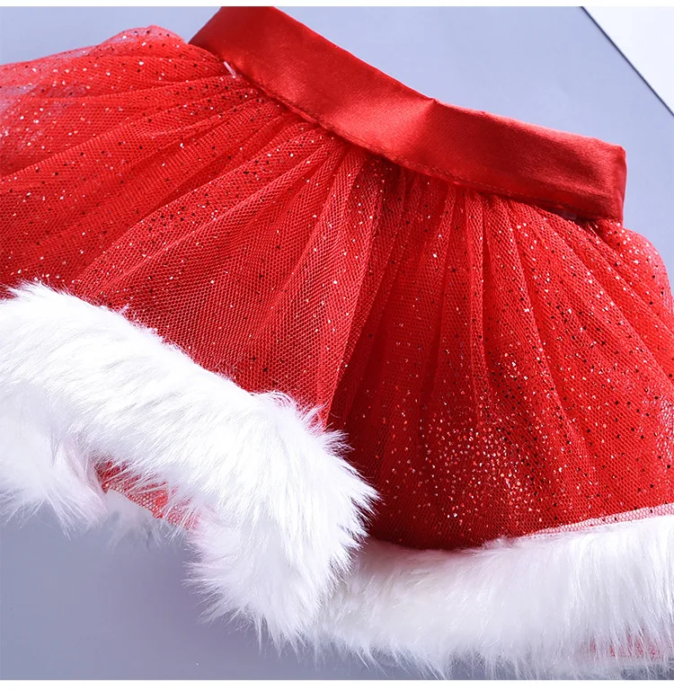 Юбки для фотосессии; Милая Красная фатиновая юбка-пачка для младенцев на Рождество; вечерние детские повязки на голову с единорогом на Хэллоуин