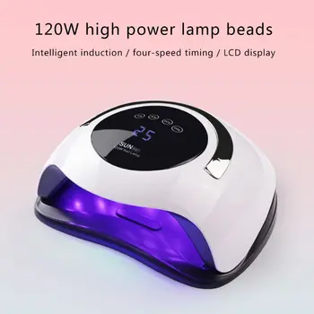 

New 120W Professional 36pcs LED UV Nail Lamp Led Nails Light Dryer 4 Timer Setting Manicure Tool