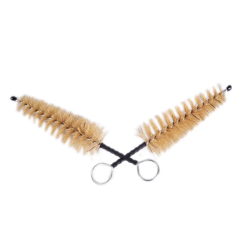 Music-S Trumpet Maintenance Cleaning Care Kit 2 Brushes in 1 Package