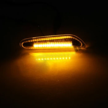 

LED Turn Signal Light Amber Flashing Side Marker Sequential Replacement Durable