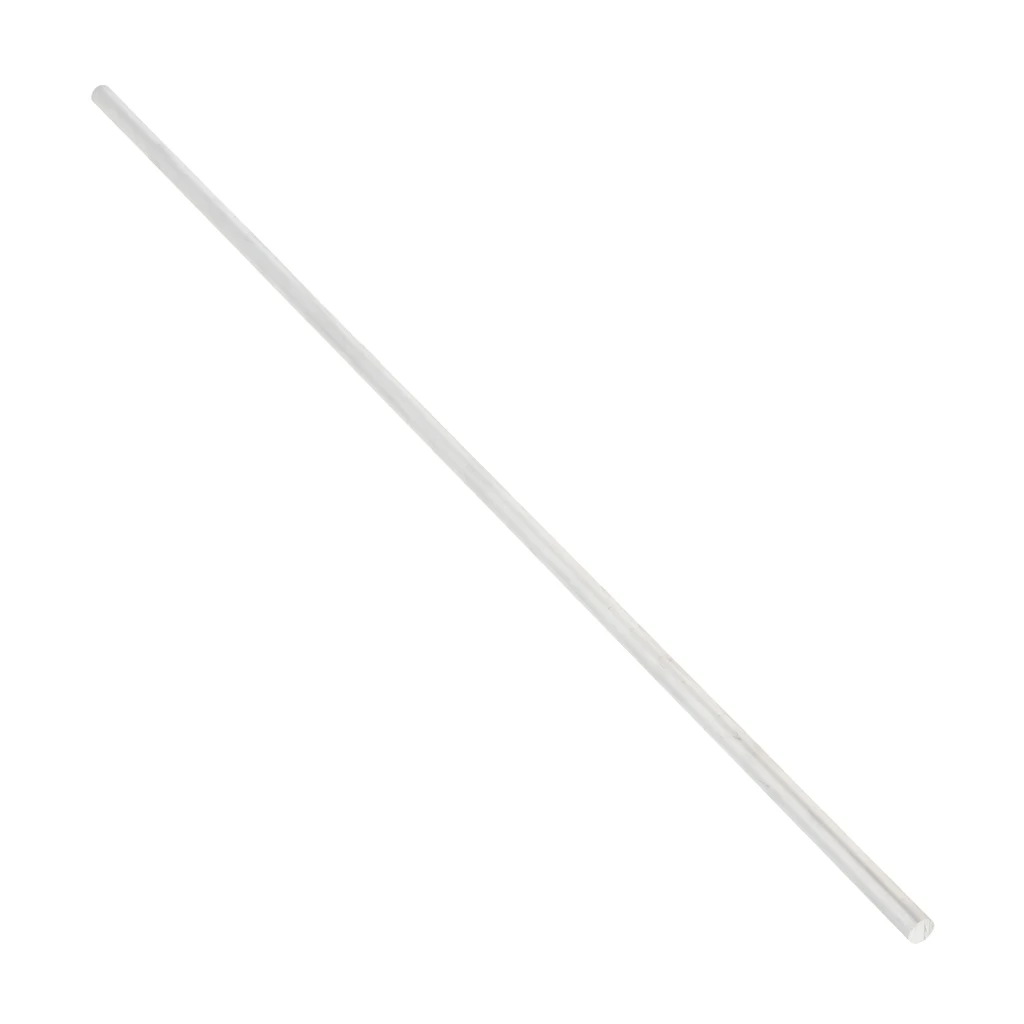 50cm X 6063 Aluminium Alloy Round Solid Rods, Diam. 8mm, heat treatable and weldable