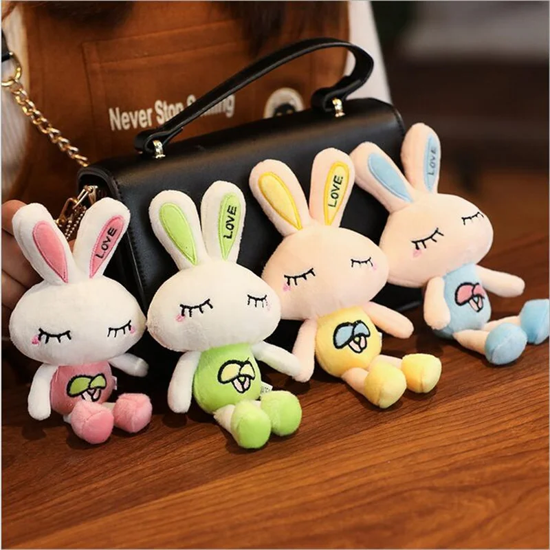 1PCS-Random-Color-Bunny-Plush-Toys-Mini-Small-Rabbit-Doll-Bag-Pendant ...