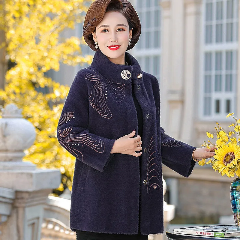 Women Winter Jacket High Quality Thick Imitation