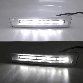 

CSCSNL 1 Pair 12v CAR LED DRL Daytime Running Light for Toyota Prado FJ150 LC150 Land Cruiser 2700/4000 2010 2011 2012 2013