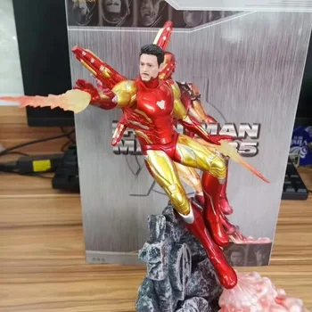 

Avengers 4 Endgame Iron Man Mk85 Ironman Mark 85 Nano Weapon Set Tony Stark Toy Action Figure Model Doll