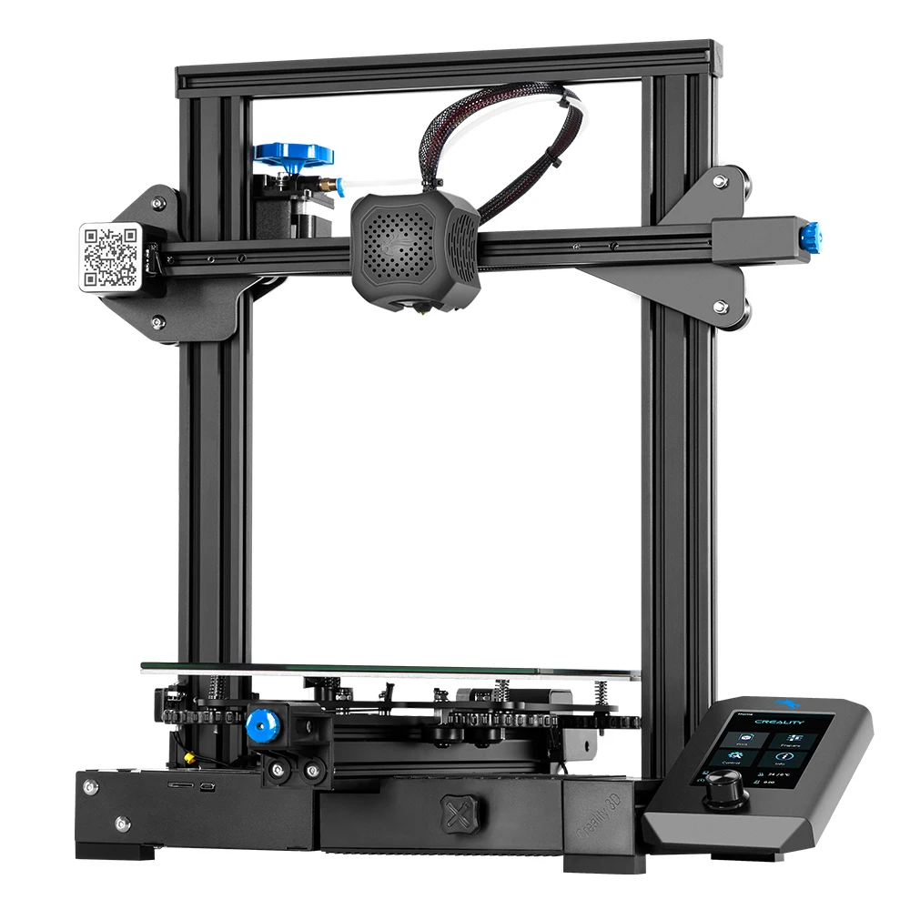 US $262.00 Ender3 V2 3D Printer 32Bits Mainboard Silent TMC2208 Stepper Drivers 43 Inch Touch Lcd Carborundum Glass Bed Creality