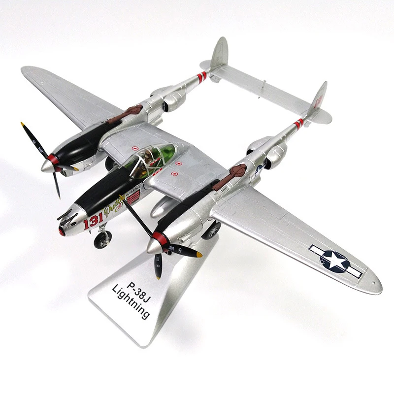 1/48 весы летательный аппарат ВВС США из сплава модель P38 с подсветкой детские