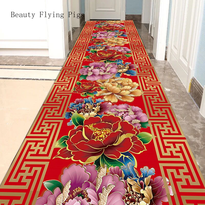 3D stereo printing traditional classical corridor carpet home bedroom living room coffee table kitchen bathroom anti-slip mat 3D stereo printing traditional classical corridor carpet home bedroom living room coffee table kitchen bathroom anti-slip mat