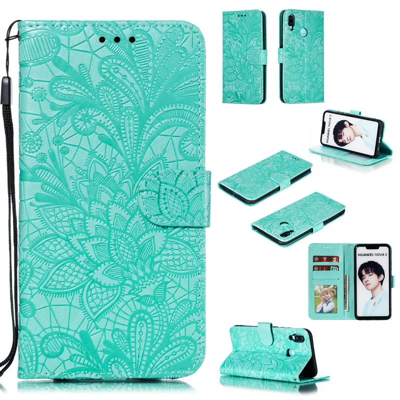 

luxury Leather For Huawei P Smart Pro Case Flip Cover For Huawei P Smart 2019 Psmart Z POT-LX1 Fig LX2 STK-LX1 Wallet Bage